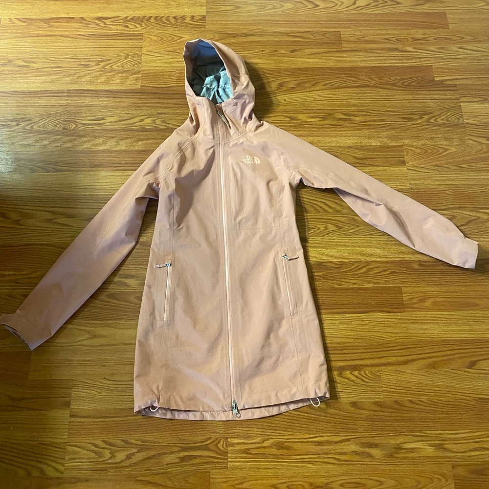 North face rain parka
